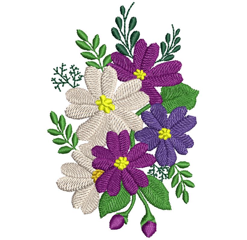 Flower Design Embroidery Part 1